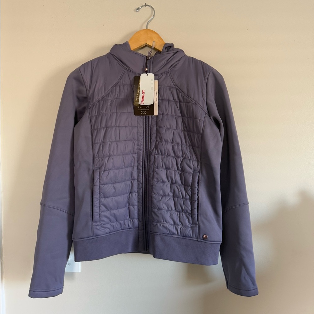 Calia By Carrie Underwood NWT Hybrid Moto Jacket Women’s M - Picture 2 of 9